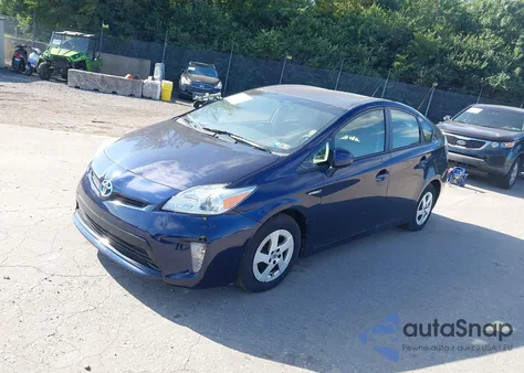 2012 Toyota Prius Two из США, поврежденный, VIN JTDKN3DU5C1537034